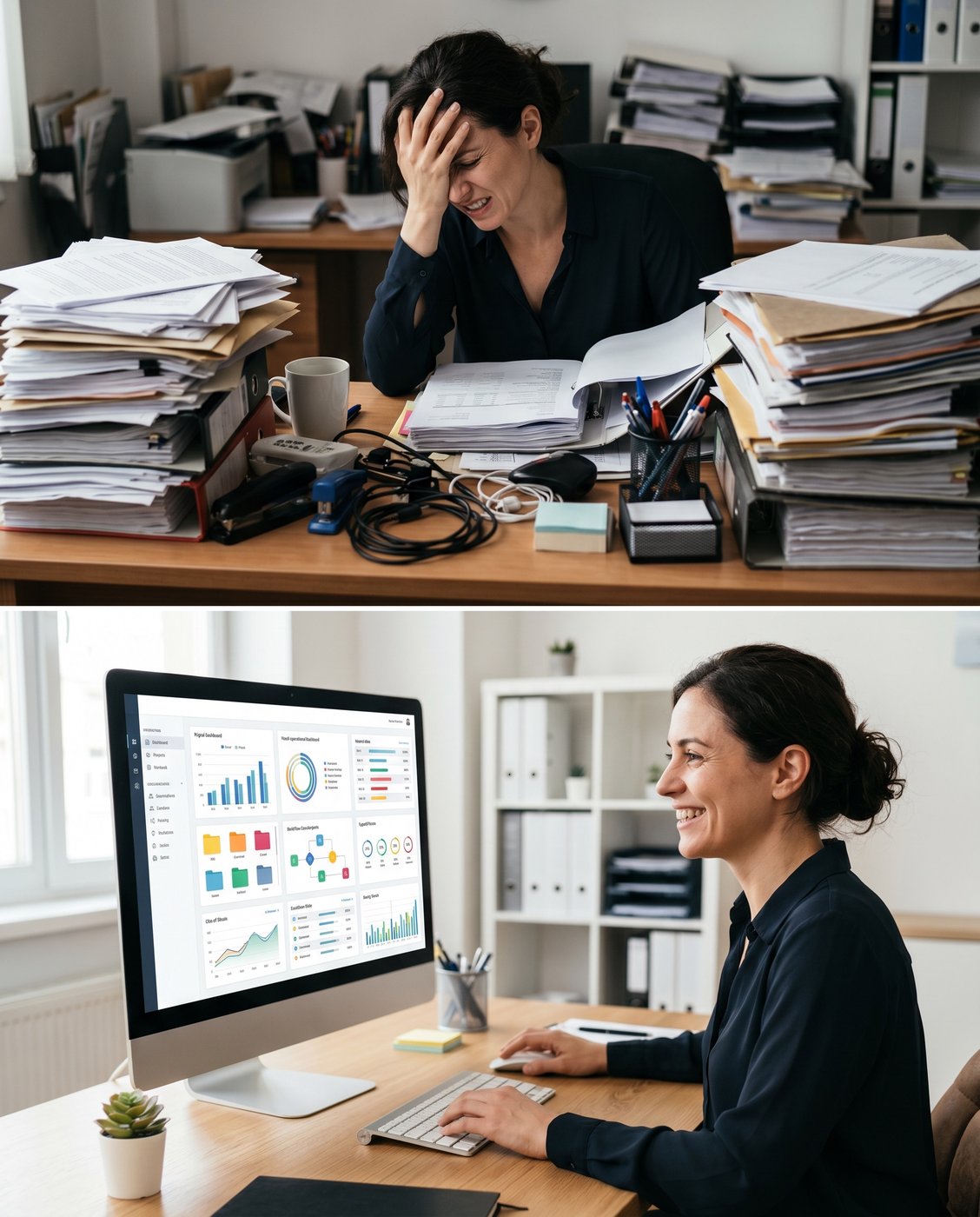 From paper-stack chaos to clean digital dashboards